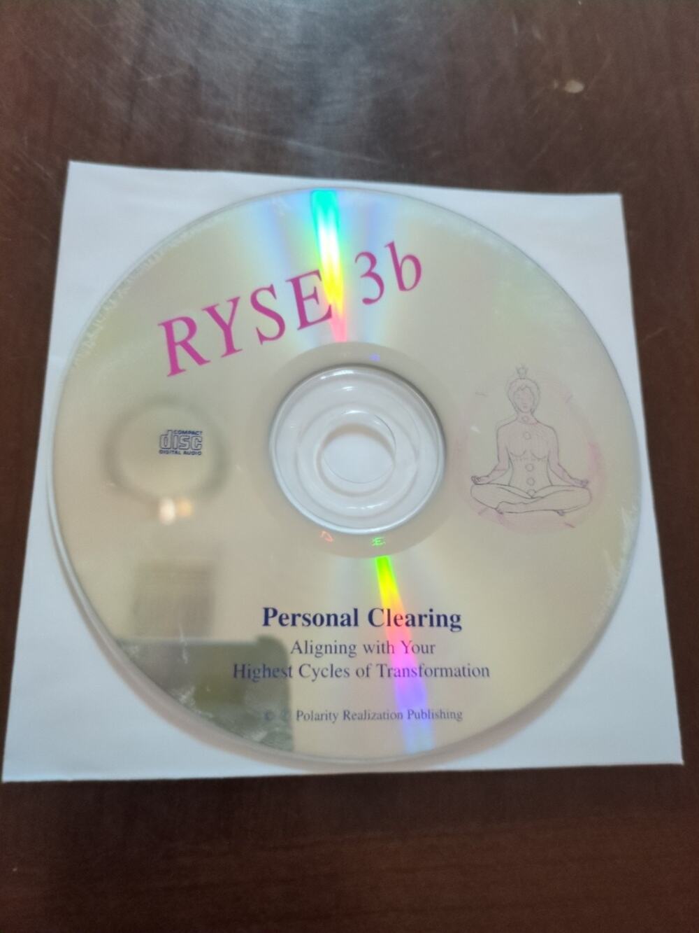 RYSE 3b Personal Clearing (CD, 1997) disc only